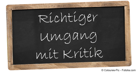Richtiger Umgang mit negativer Kritik und Beschwerden