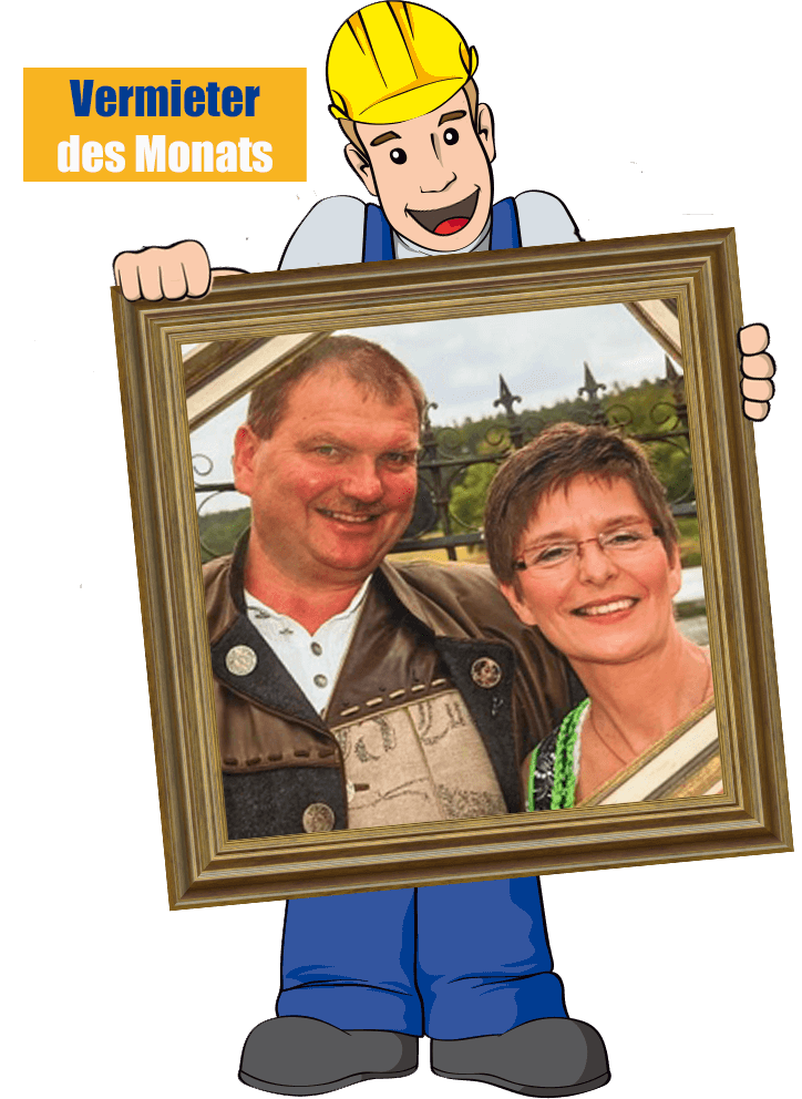 Mario & Ilona Hauth- unsere Vermieter des Monats Juli
