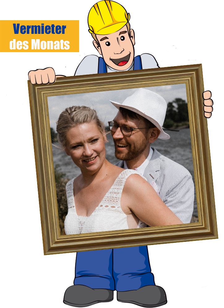 Tanja & Manuel Nordmeier - unsere Vermieter des Monats aus der Nähe von Hamburg.