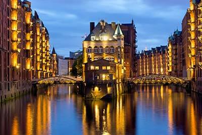 Die Speicherstadt Hamburgs