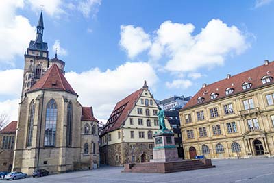 Schillerplatz in Stuttgart