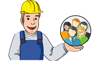 Gruppenunterkünfte für Montageteams