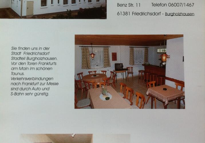 Monteurzimmer Pension Wall in 61381 Friedrichsdorf, Taunus