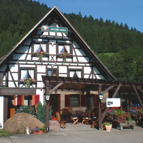 Monteurzimmer in Alpirsbach-Ehlenbogen - Gasthof Untere Mühle