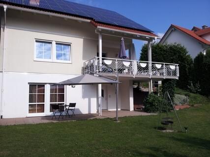 Eingang Ferienwohnung u Garten