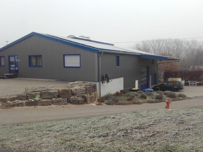 Monteurzimmer in der Wohnhalle