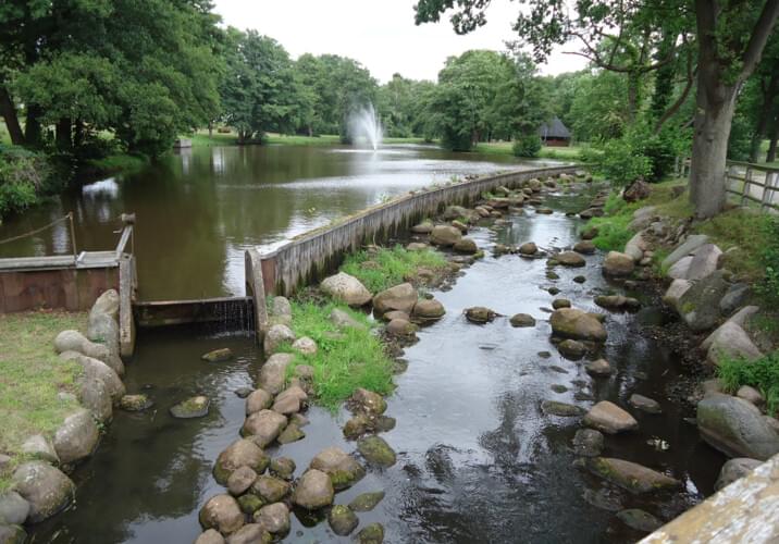 Oste direkt vor der Tür