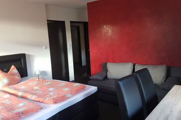 Monteurzimmer in Lauda-Königshofen-Oberbalbach - Georgsmühle Wirtshaus & Biergarten