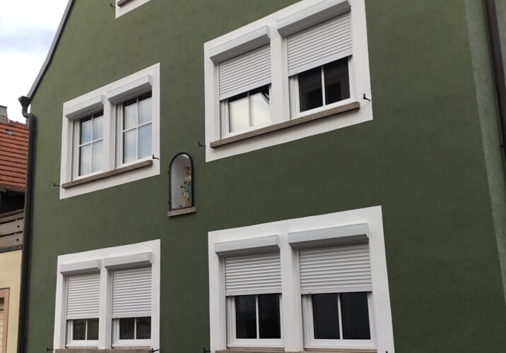 Das Ferienhaus , mitten in Ort