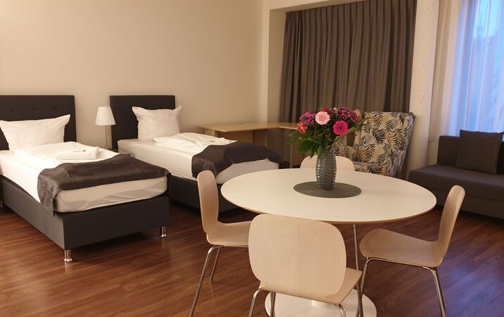 Zimmerblick/Apartments