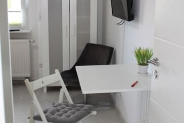 Arbeitsbereich Klapptisch TV