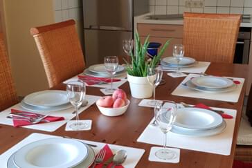 Essplatz in Wohnküche 