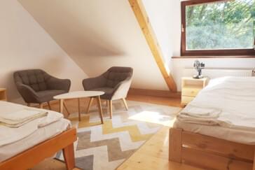 Monteurzimmer in Ahlbeck - Zweistöckige Wohnung für 10 Personen in Swinemünde/Polen -- 3 km bis Ahlbeck