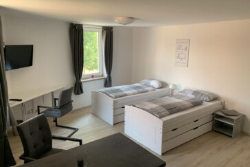 Monteurzimmer in Harztor - Monteurzimmer, WLAN, SAT, Klimaanlage - kostenlose Parkplätze