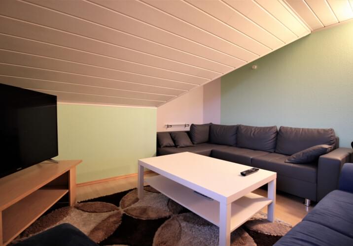 gemütliches Wohnzimmer inkl TV