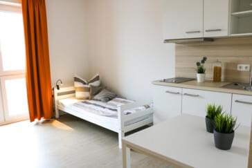 Monteurzimmer in Zwickau - Top Lage | Möblierte Ein-Zimmer-Apartments | K & S Gruppe