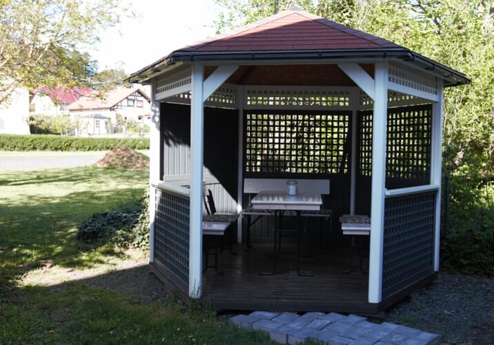Chill out Pavillon, Garten ...