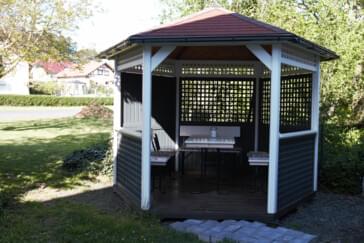 Chill out Pavillon, Garten ...