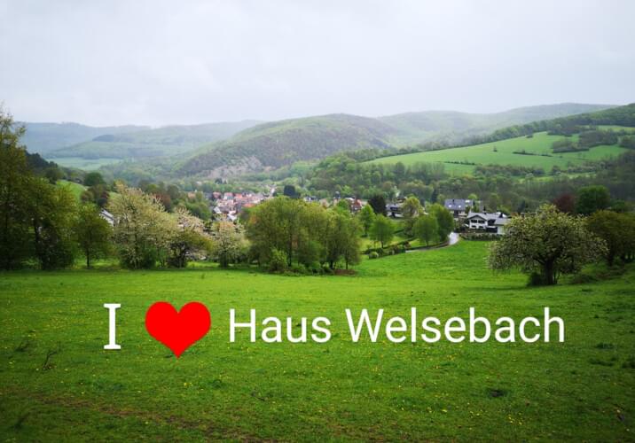 Blick auf unsere schöne Ferien