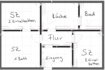 Monteurzimmer in Gädheim - Ferienwohnung Marschall