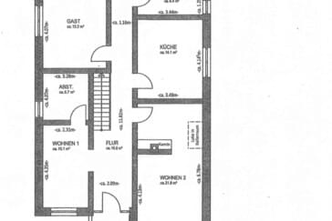 Monteurzimmer in Hülsede - Ganzes Haus 