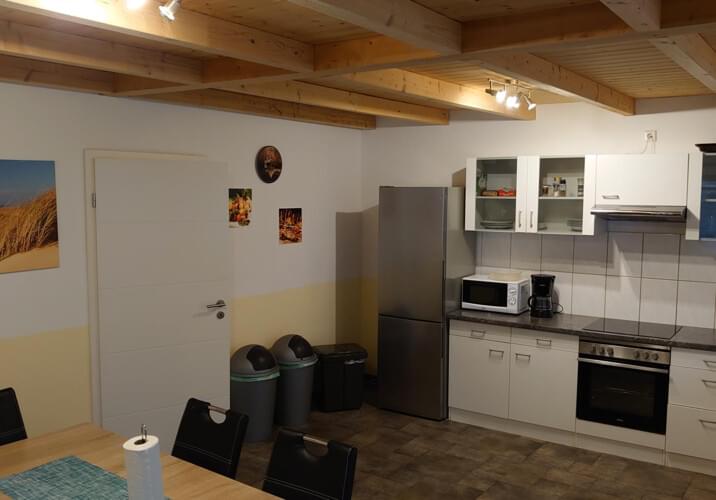 Die Küche lädt zum Kochen ein 