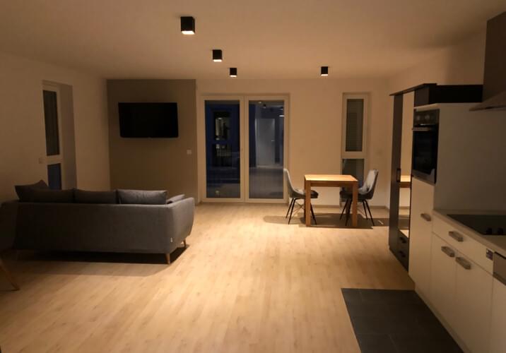 Suite als EZ DZ mit 50qm