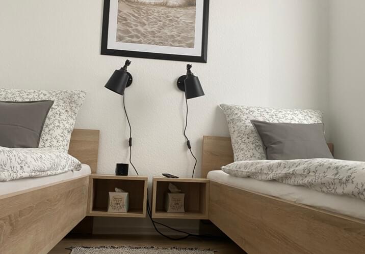 2BettZimmer/2Einzelbetten