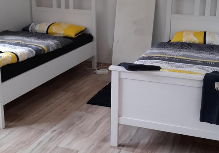 Doppelzimmer hell und sehr ruh