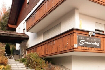 Monteurzimmer in Sankt Englmar - Sonnenhof Apt. mit Küchenzeile