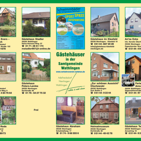 Monteurzimmer in Nienhagen - Verkehrsverein in der Samtgemeinde Wathlingen e. V.