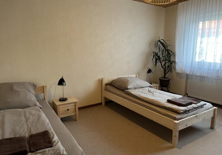 1 von 3 Schlafzimmern