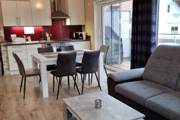 Monteurzimmer in Weiltingen - Ferienwohnung bis zu 4 Personen mit Sauna in Frankenhofen bei Weiltingen