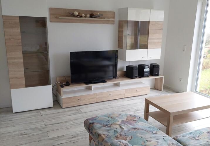 Wohn - Schlafzimmer, große Whg