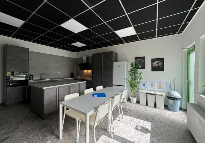 Küche der Unterkunft 