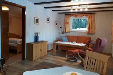 Monteurzimmer in Lauterbach, Schwarzwald - Urlaubsparadies Reibehof - Ruhig und Idyllisch / je 2 Zimmer bzw. Wohn-Schlafzimmer / Beistellbett möglich