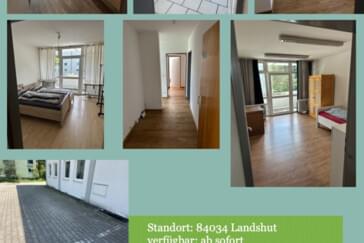 Monteurzimmer in Landshut - Monteurzimmer nähe Stadtzentrum