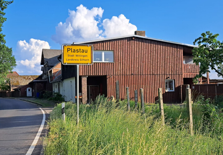 Blick auf die Ferienwohnung
