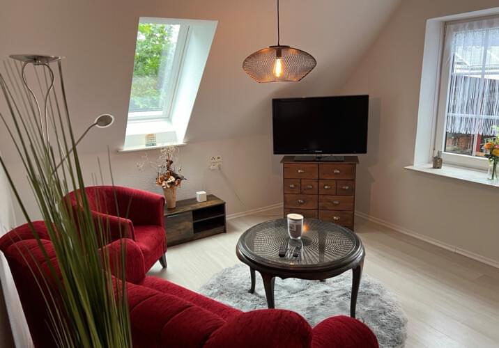 Whg.1, Wohnzi. mit Einzelbett