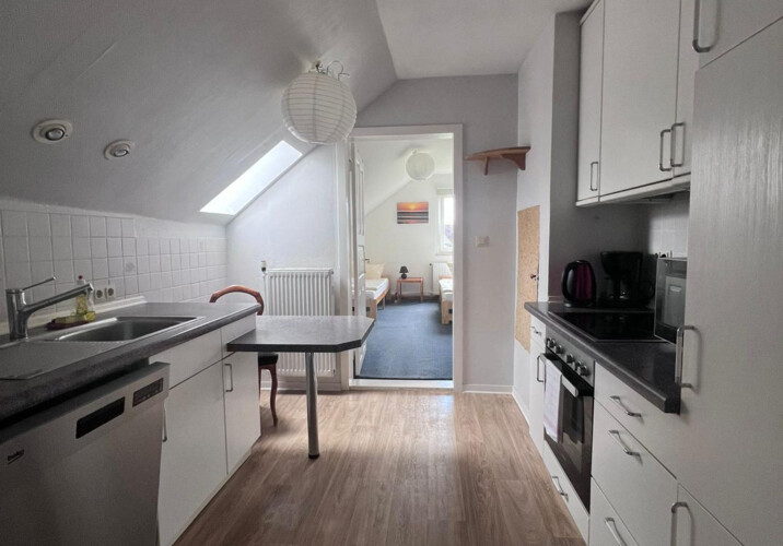 voll ausgestattete Küche