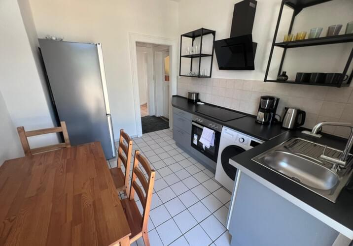 voll ausgestattete Küche 