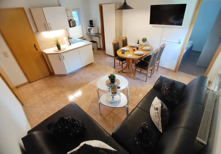 FeWo1 - Wohnzimmer+Küche