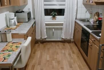 Super ausgestattete Küche