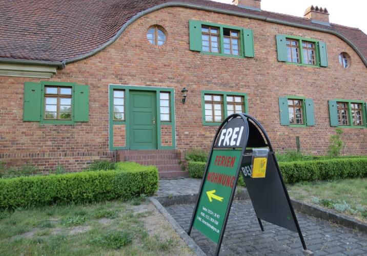 Eingang der Ferienwohnung