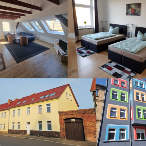 Monteurzimmer in Bitterfeld-Wolfen - MeisterWerk Apartments Bitterfeld