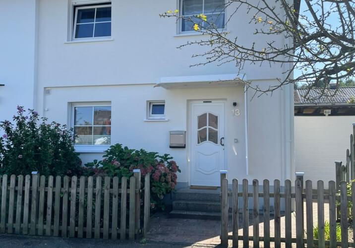 Frontansicht Ferienhaus