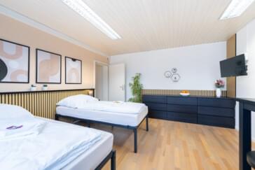 Monteurzimmer in Schliengen - Orange Suite Schliengen