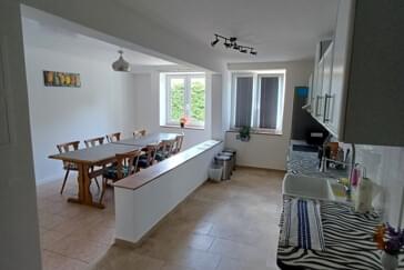 Küche & Wohnbereich Wohnung 3