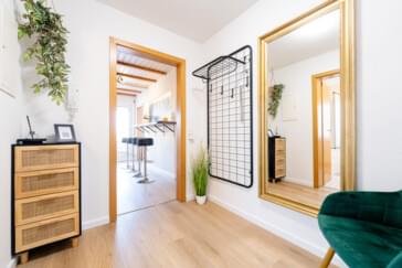 Monteurzimmer in Steinen - Orange Suite Steinen