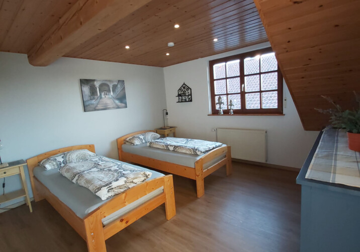 Schlafzimmer mit Balkon